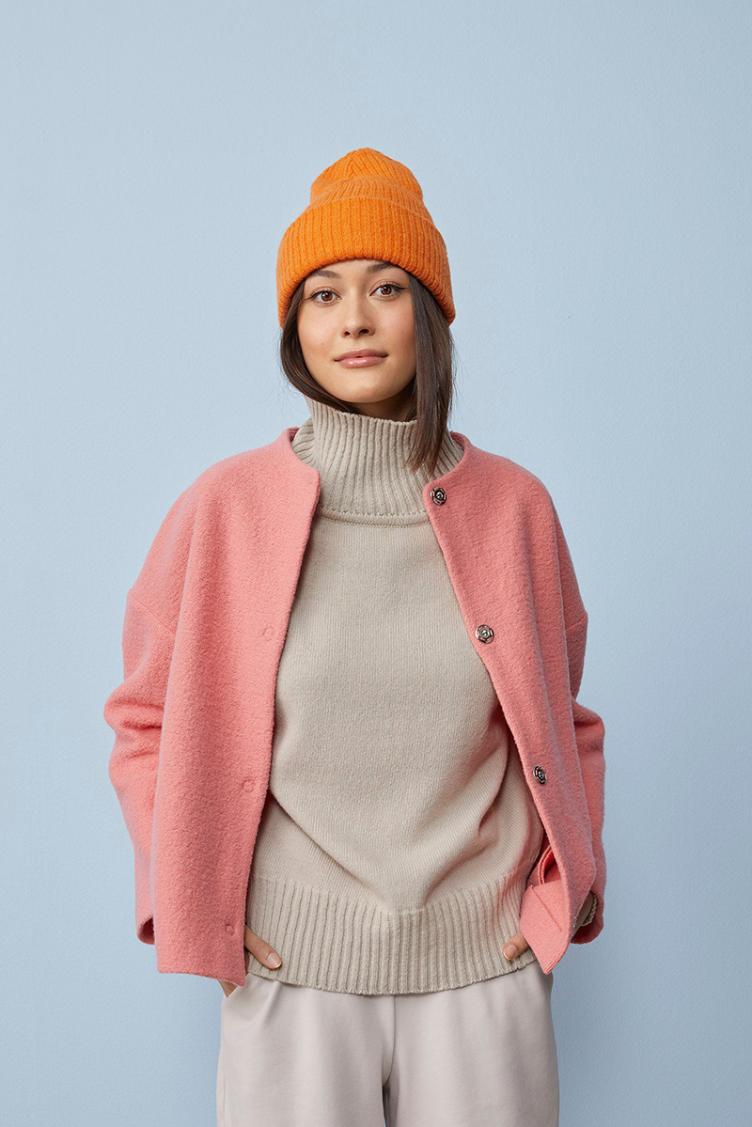 Wolljacke True Coral - 0