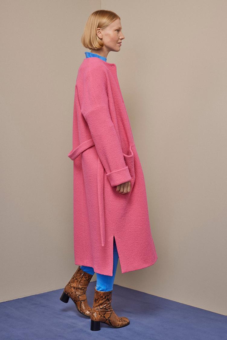 Wollmantel Flow Pink - 1