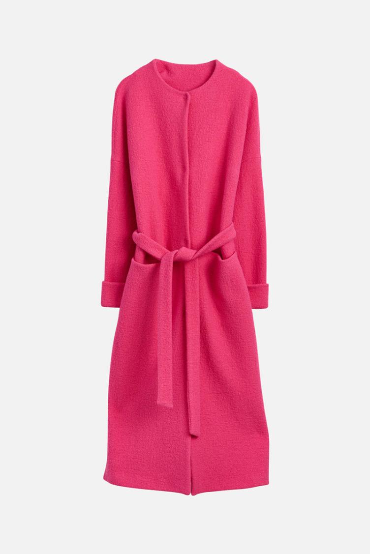 Wollmantel Flow Pink - 3