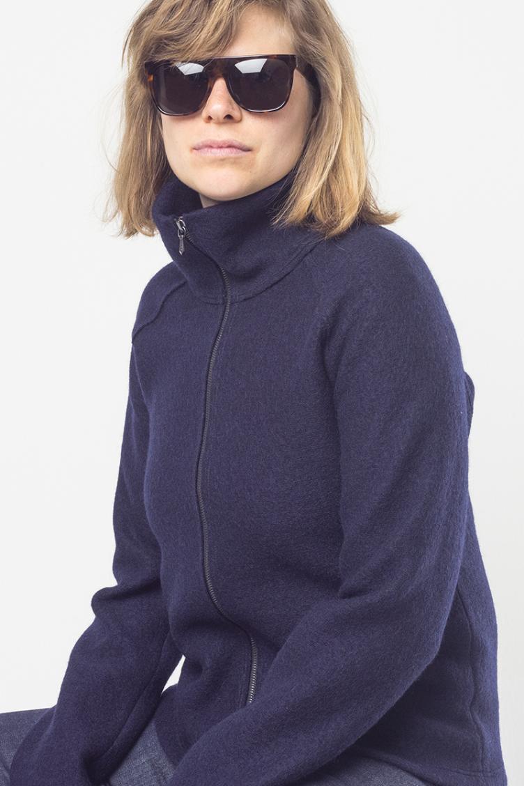 Wollwalkjacke